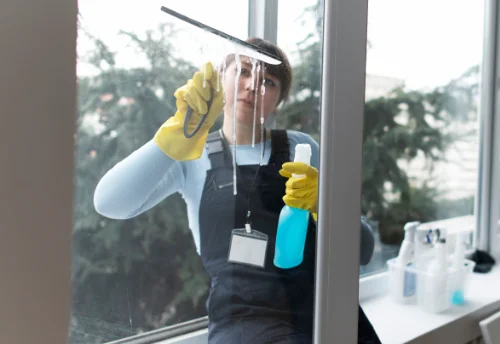 Nettoyage de vitres intérieures et extérieures à Magland